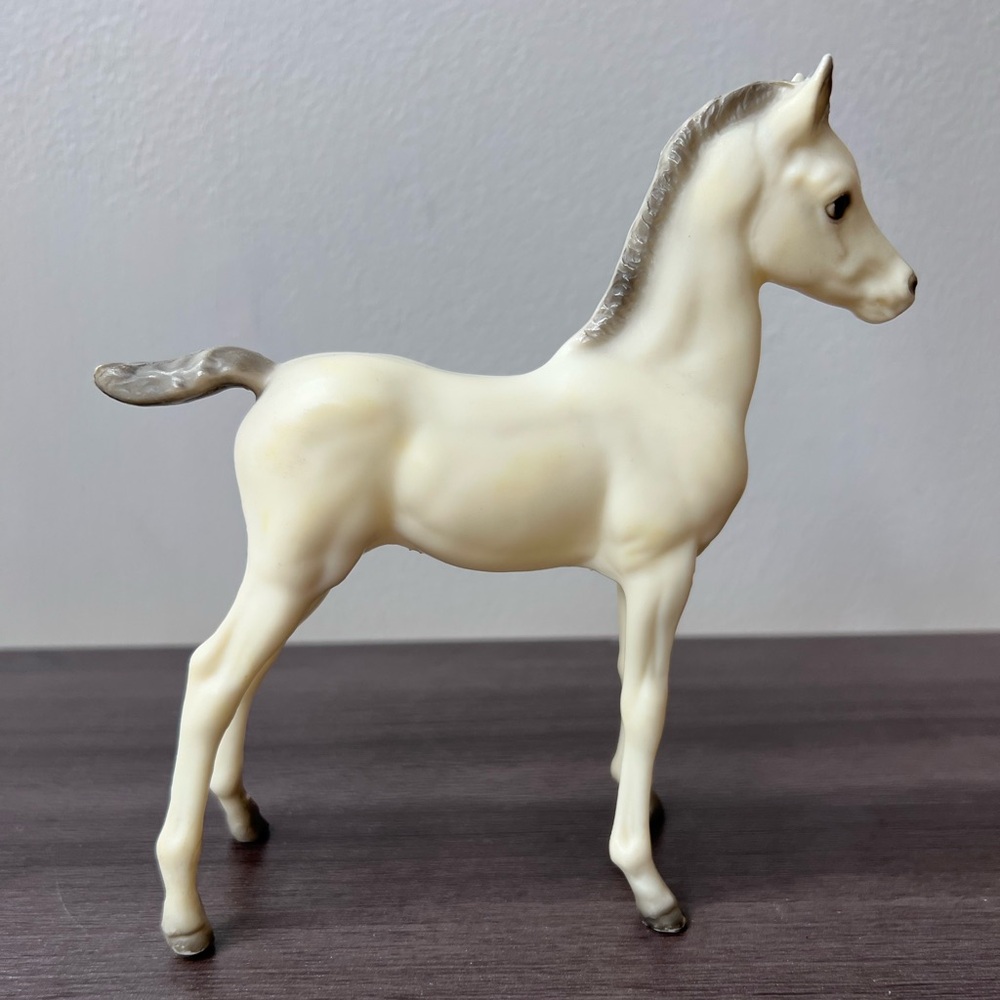 Vintage Breyer Alabaster White Proud Arabian Foal #218